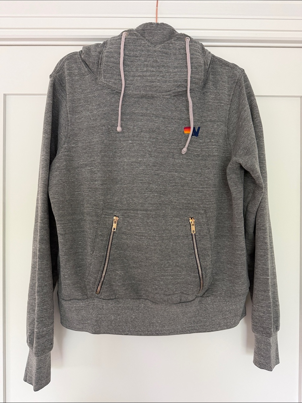 Aviator Nation Heather Gray Hoodie